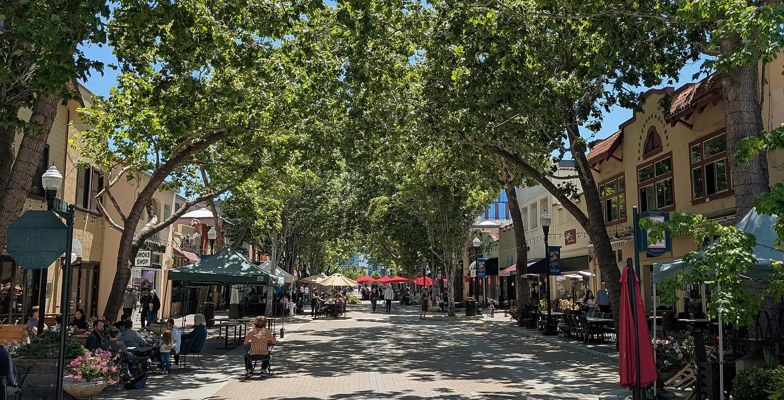 Historic Murphy Avenue in downtown Sunnyvale